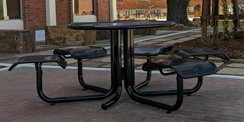LandscapeForms Carousel Backless Bench