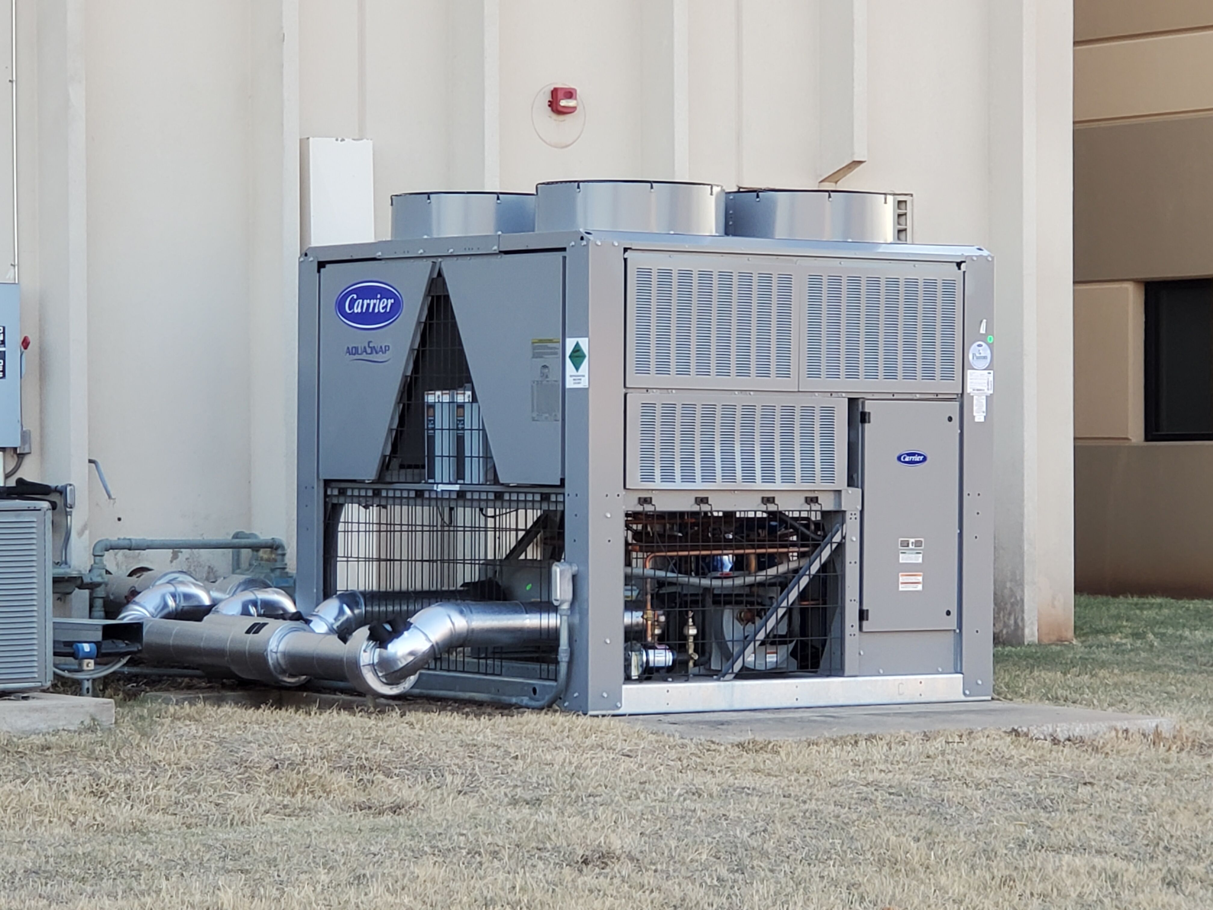 Chiller after replacement