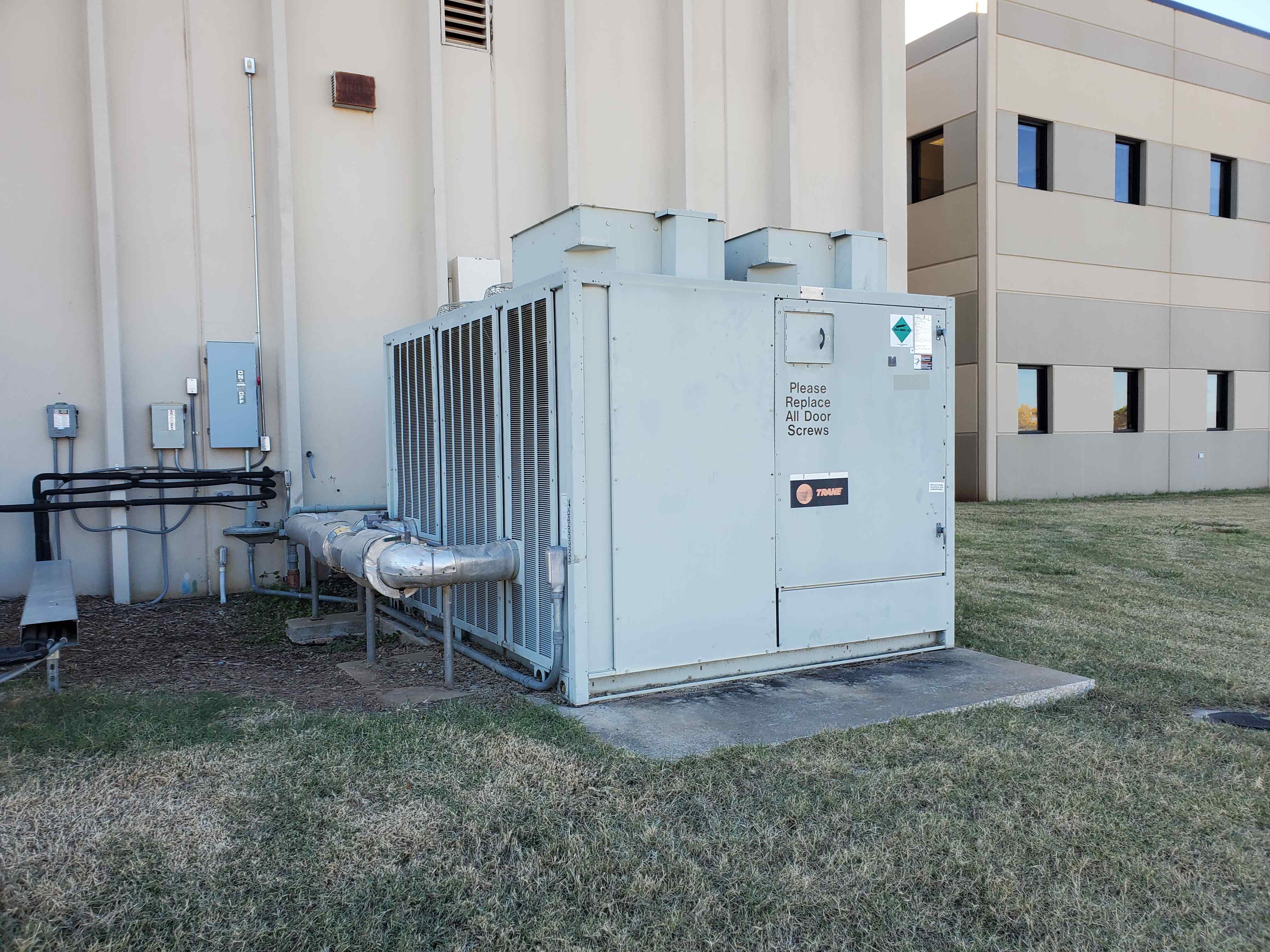 Chiller before replacement