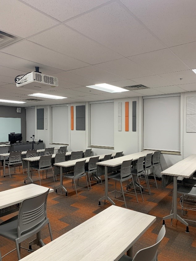 Classroom after renovation