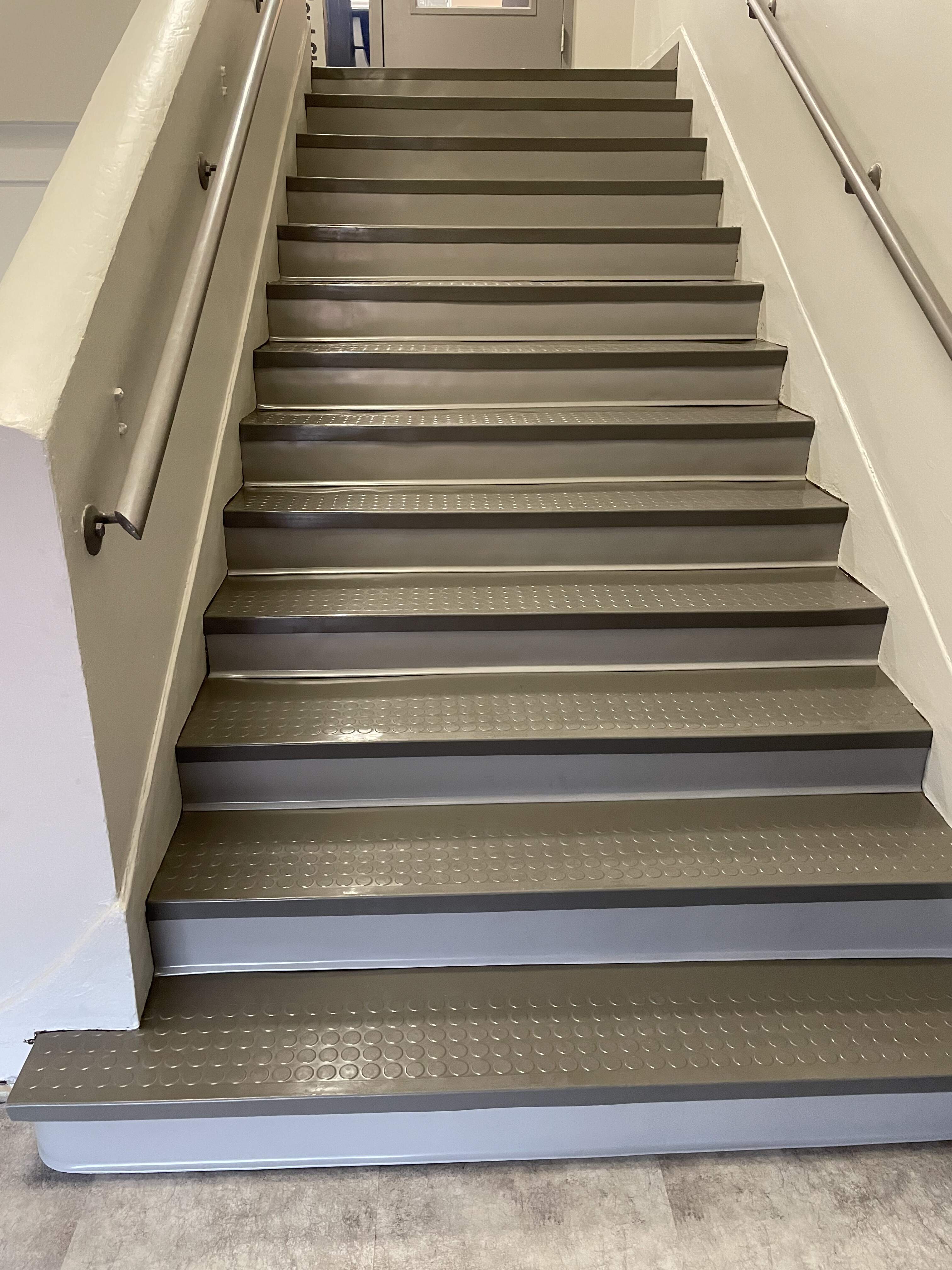Morrill stairs after renovation Morrill stairs after renovation
