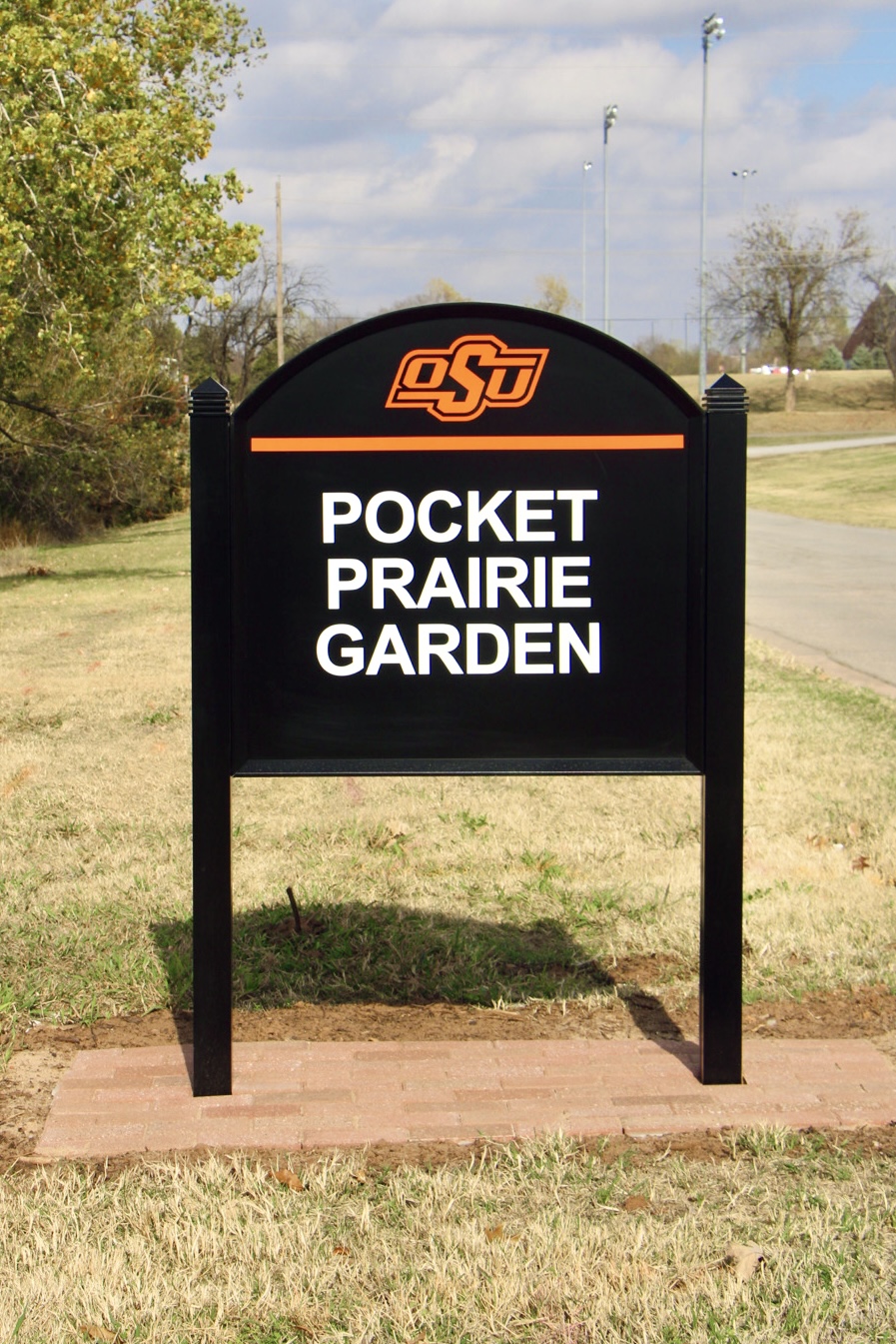 Pocket Prairie sign Pocket Prairie sign