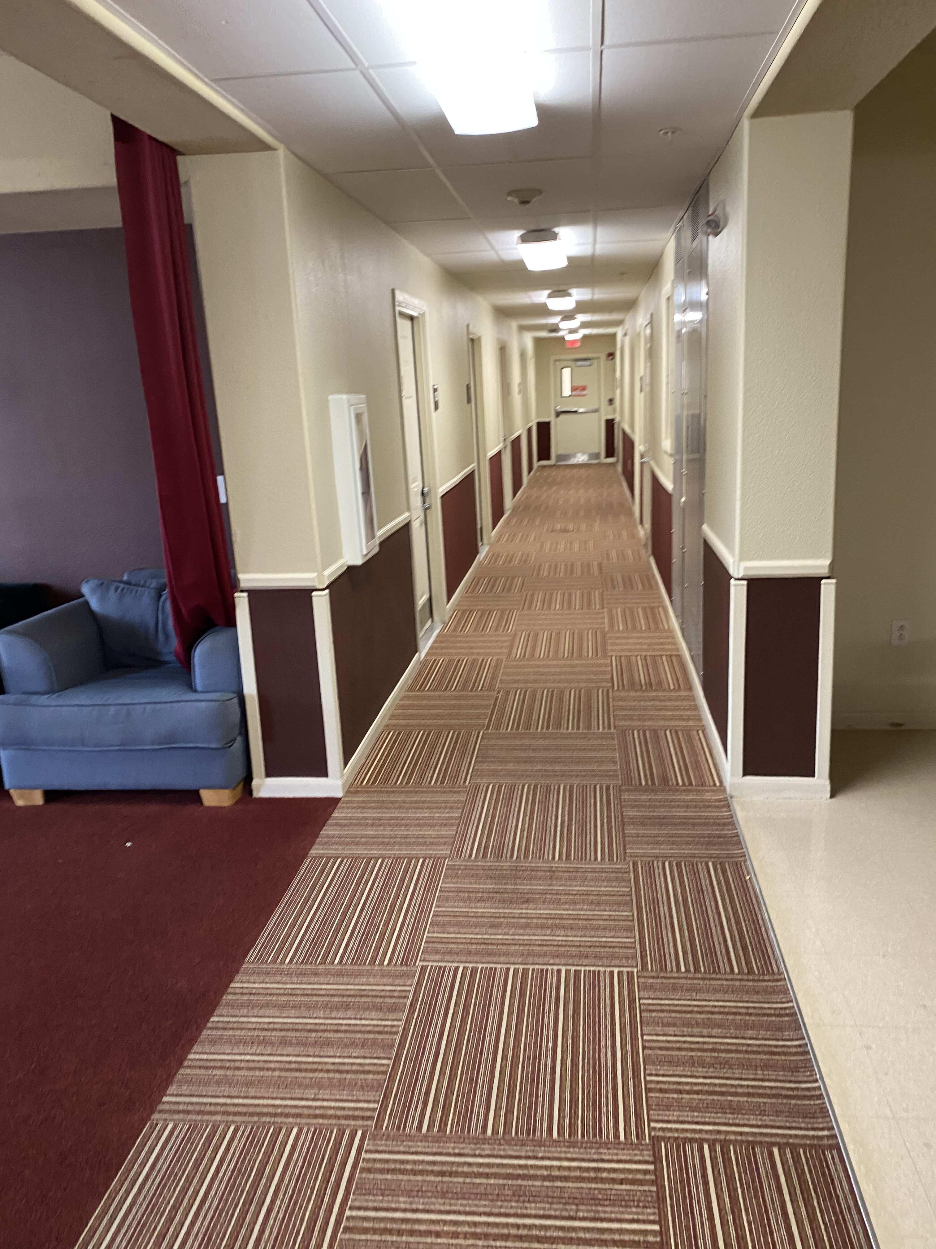 Residence hall before renovation